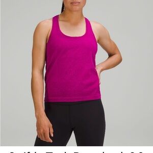 Lululemon Race length swiftly tank top
